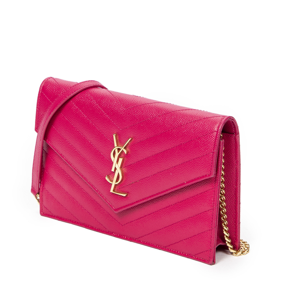 Yves Saint Laurent Envelope Chain Wallet - Picture 4 of 8